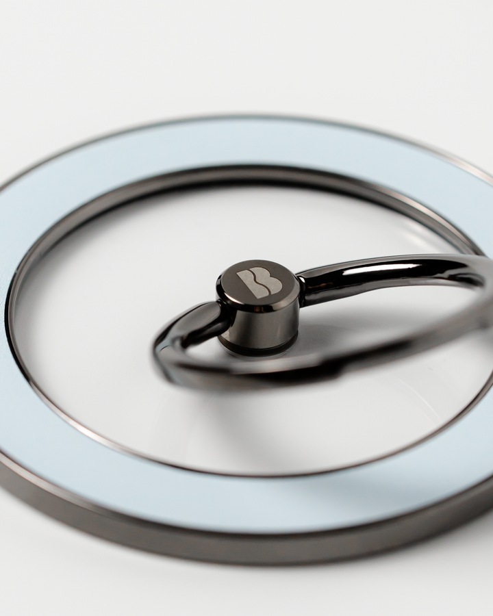 CELESTE HAZE Matte Texture Magnetic Ring Grip