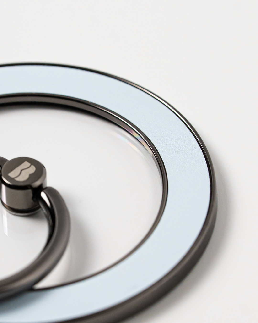 CELESTE HAZE Matte Texture Magnetic Ring Grip