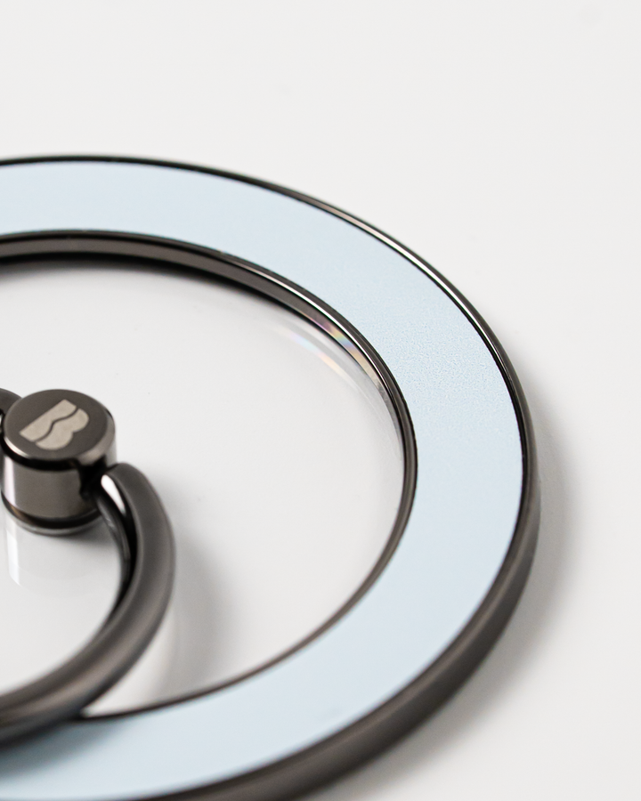 CELESTE HAZE Matte Texture Magnetic Ring Grip