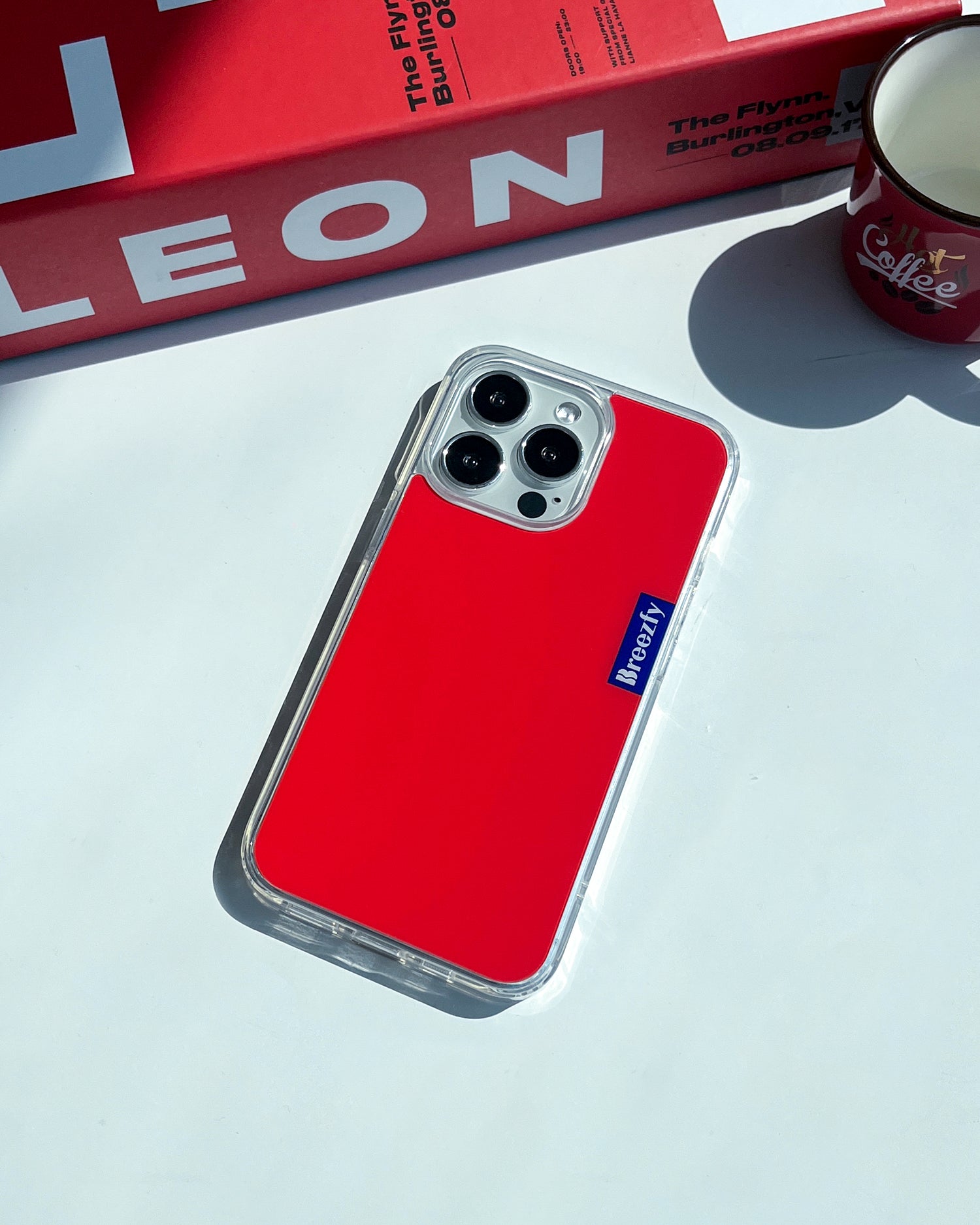 APPLE RED Vivid iPhone Case