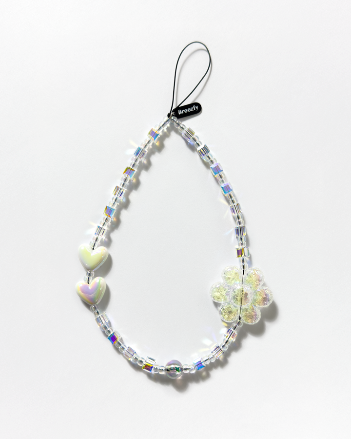 Shimmering Glimmer Crystal Phone Strap AURORA