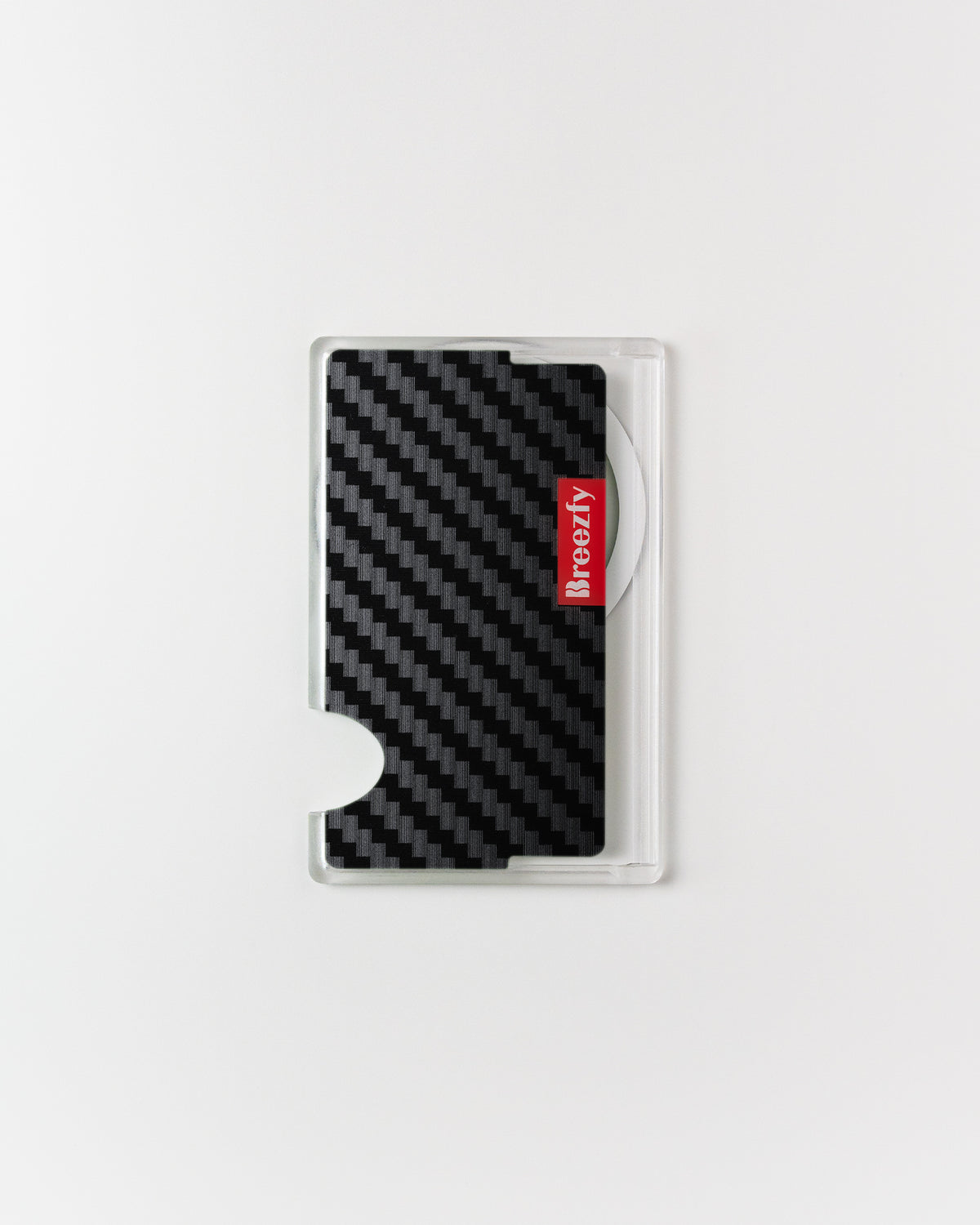 BLACK CARBON Magnetic Card Wallet