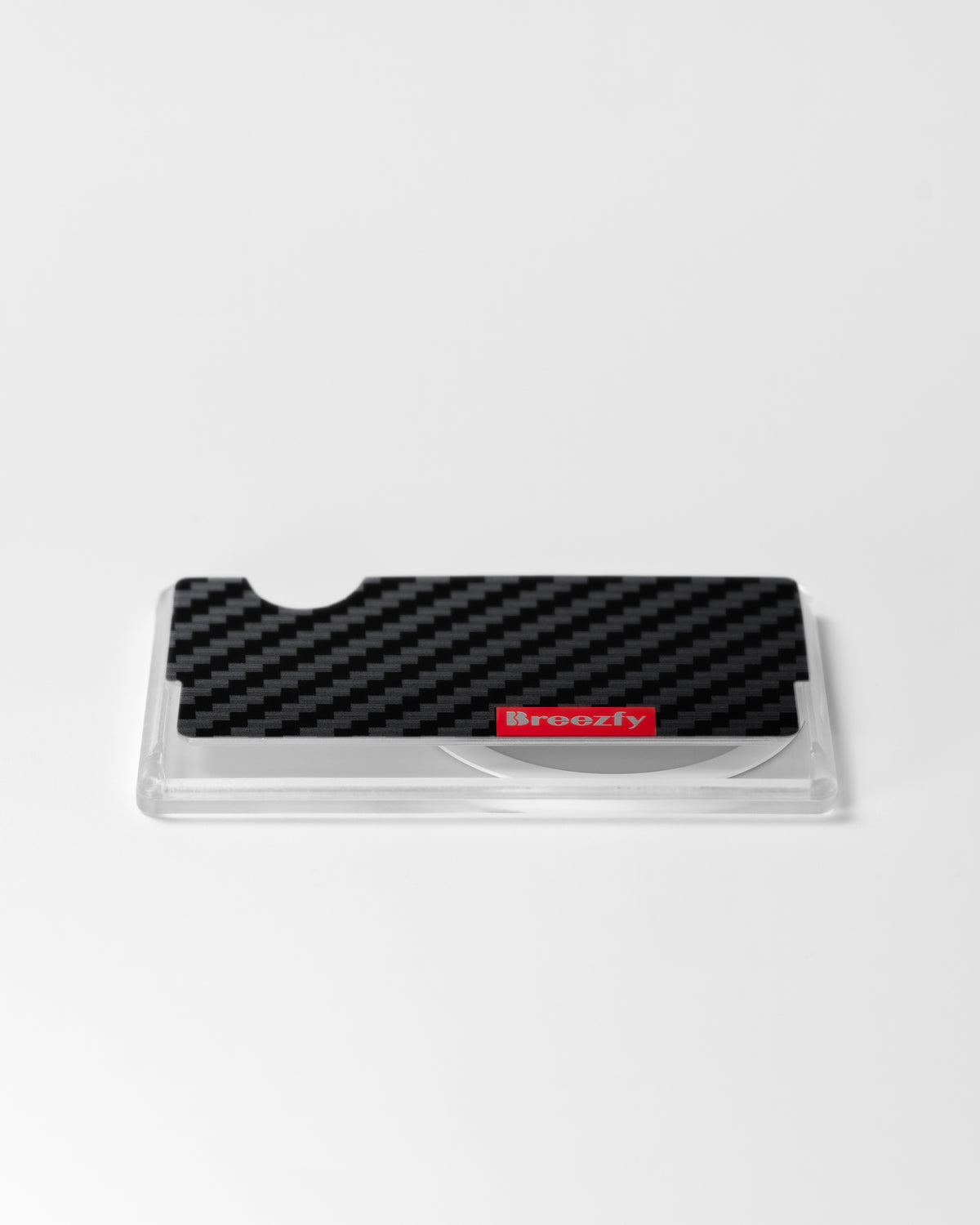 BLACK CARBON Magnetic Card Wallet