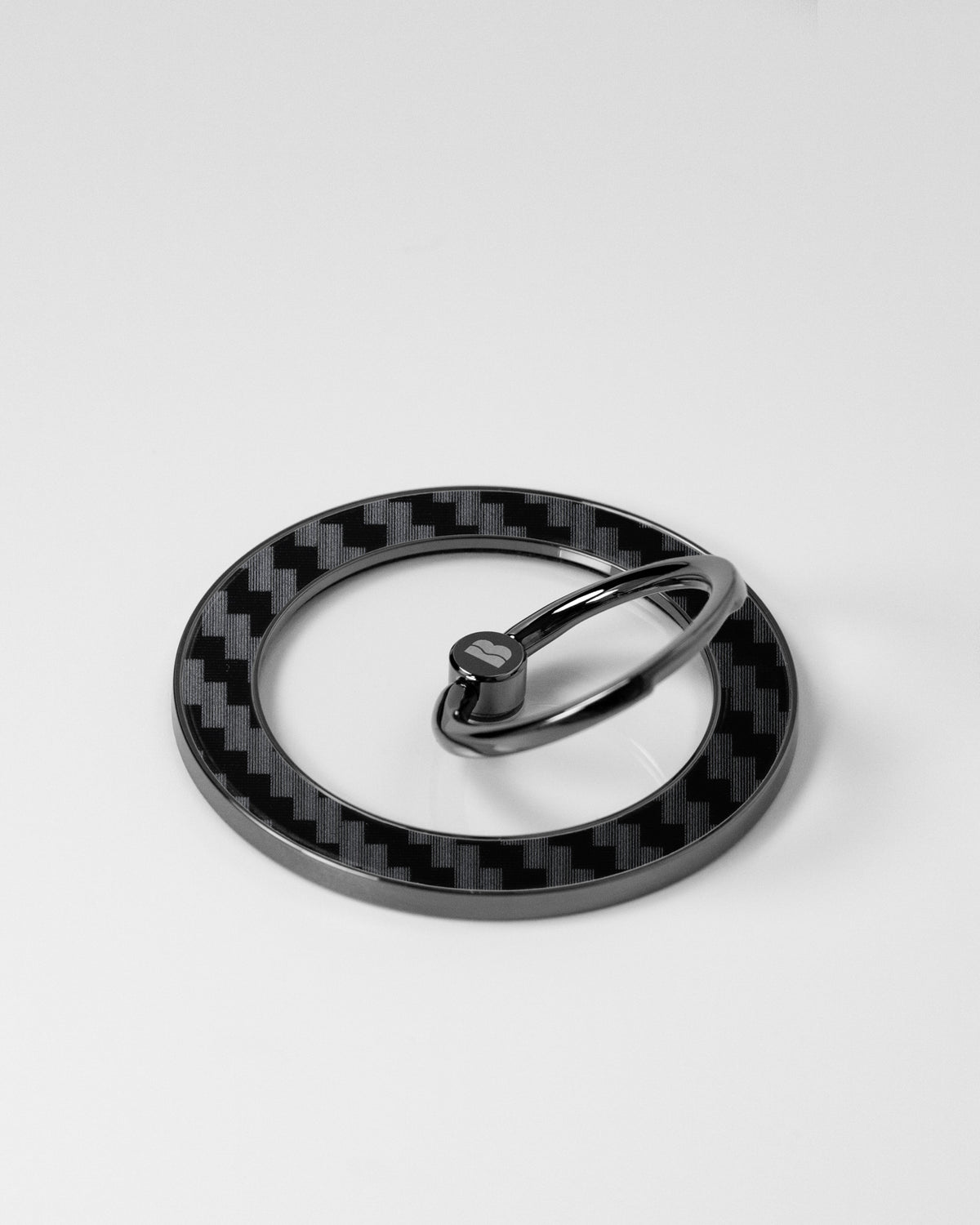 BLACK CARBON Magnetic Ring Grip