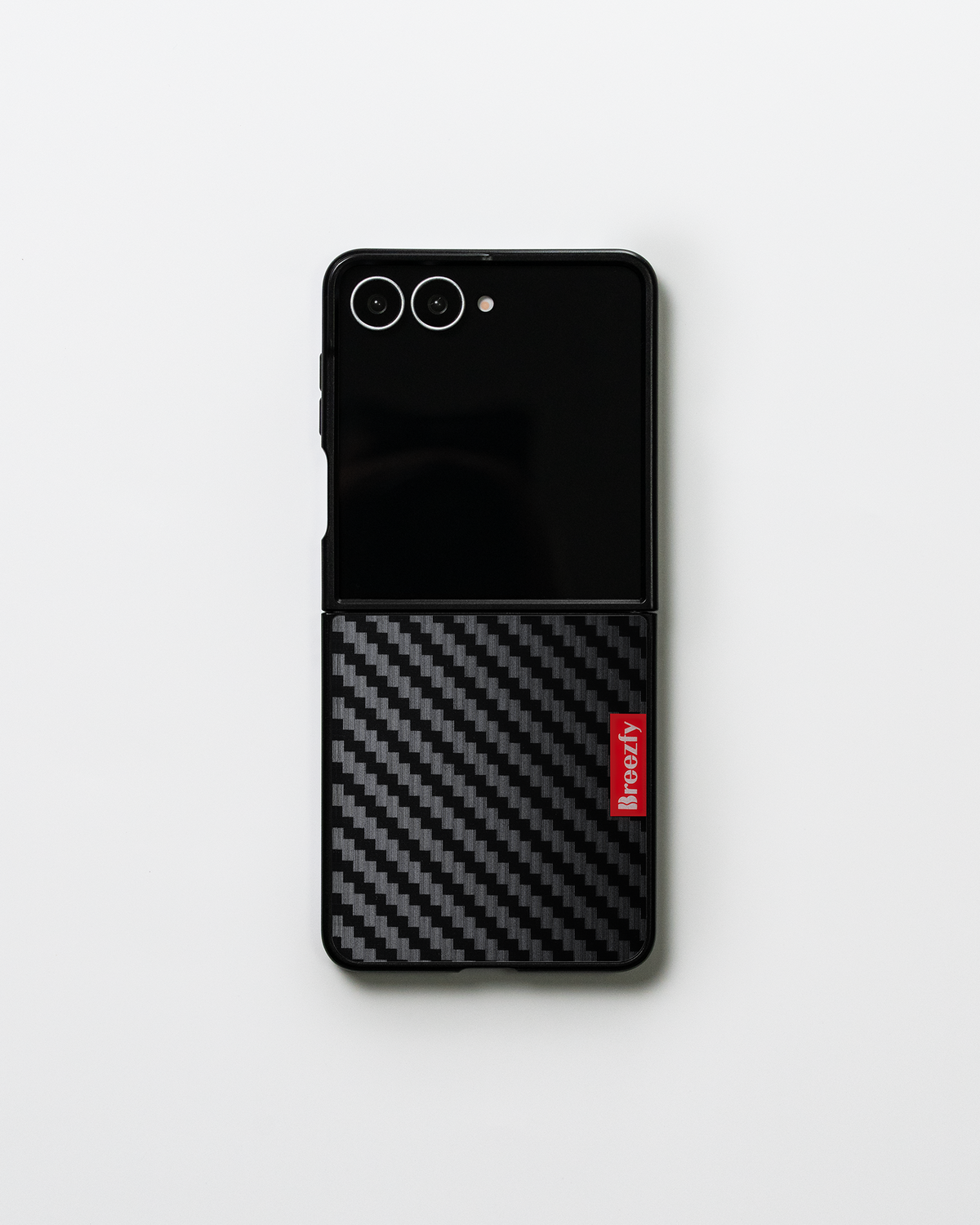 BLACK CARBON Vivid Z Flip Case