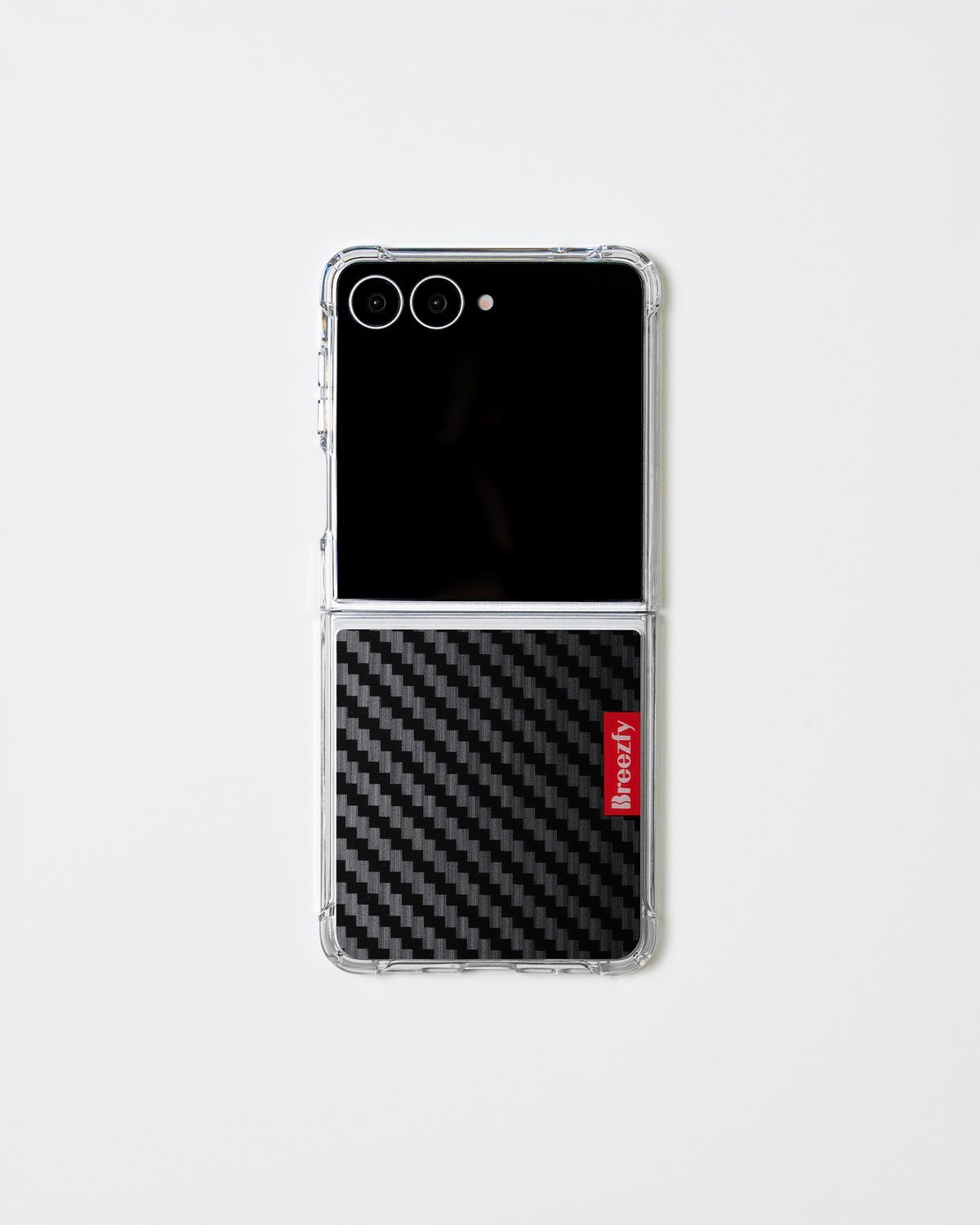 BLACK CARBON Vivid Z Flip Case