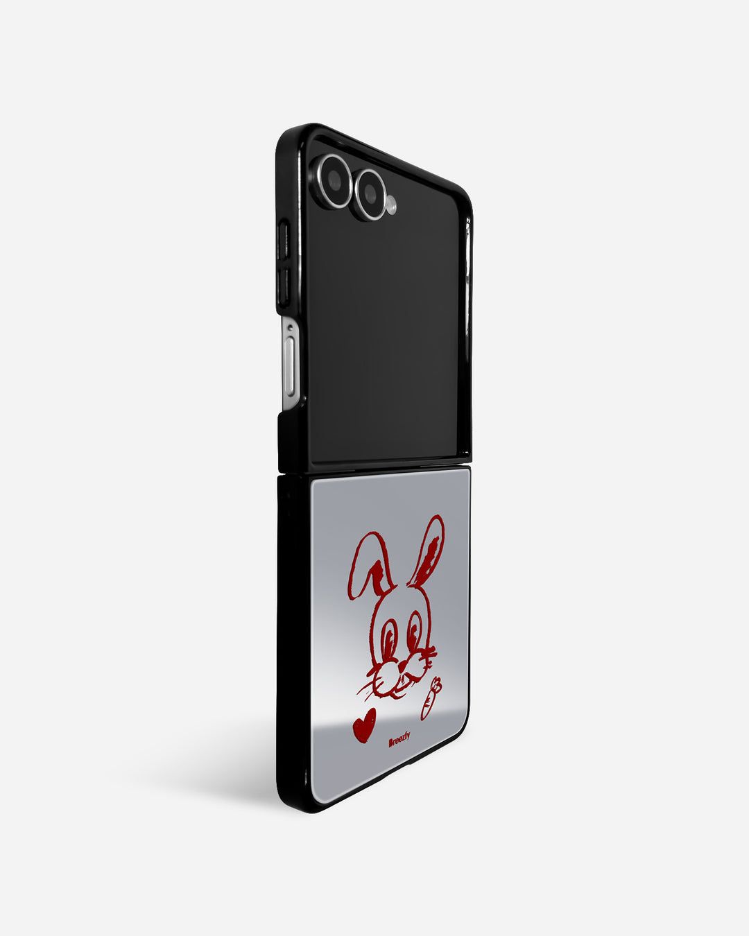 BUNNY &CARROT Mirror Z Flip Case
