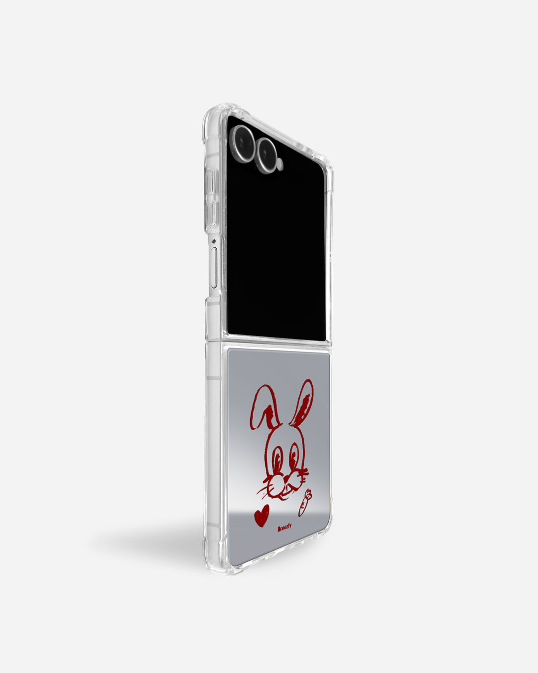 BUNNY &CARROT Mirror Z Flip Case