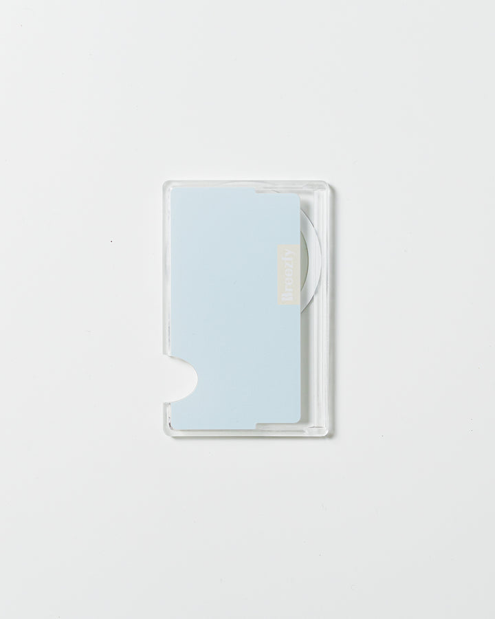 CELESTE HAZE Matte Texture Magnetic Card Wallet