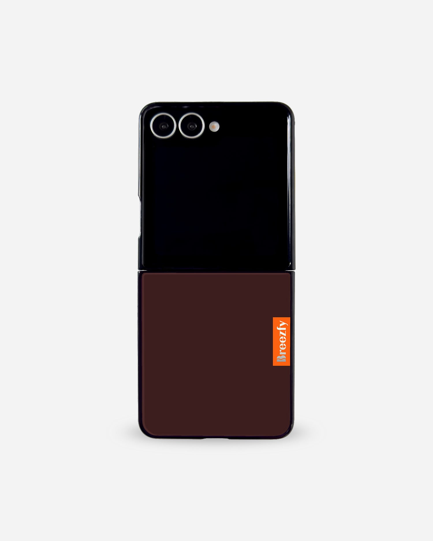 DARK MAROON Vivid Z Flip Case