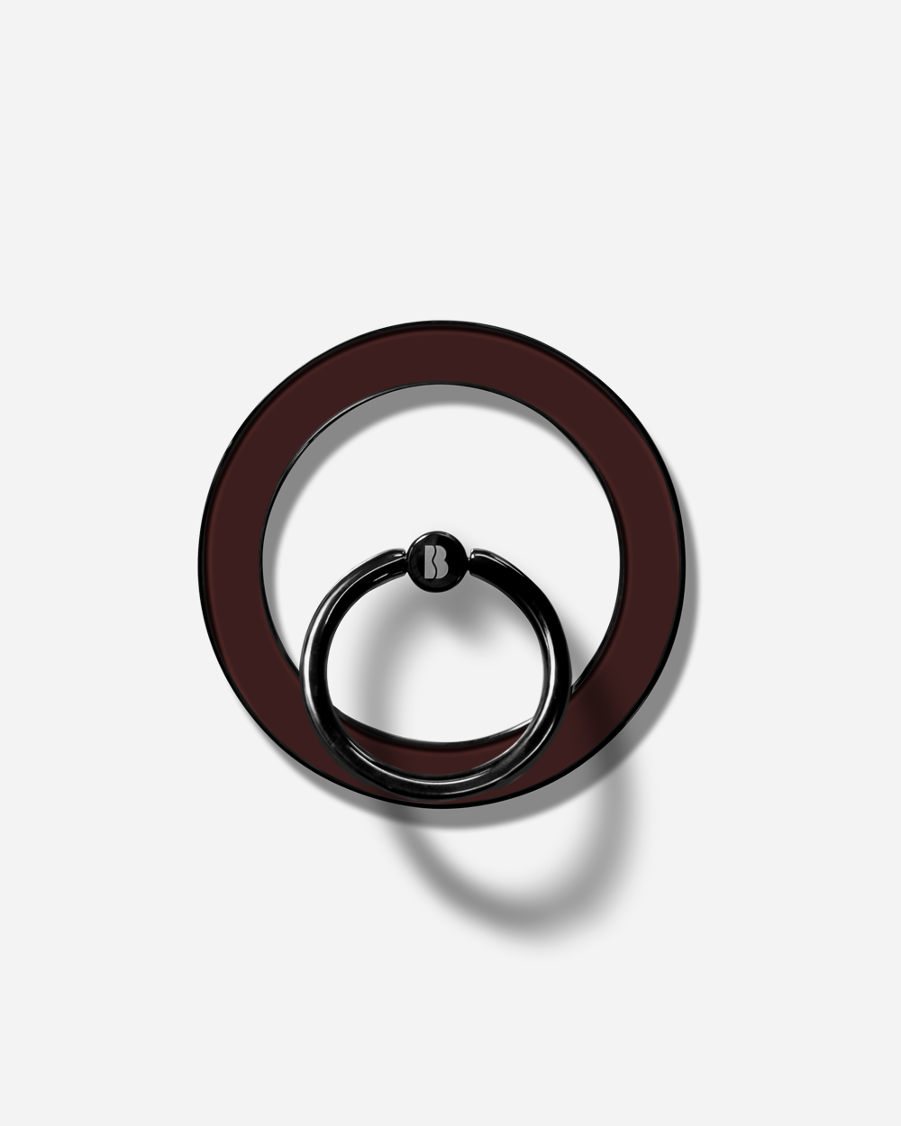 DARK MAROON Magnetic Ring Grip