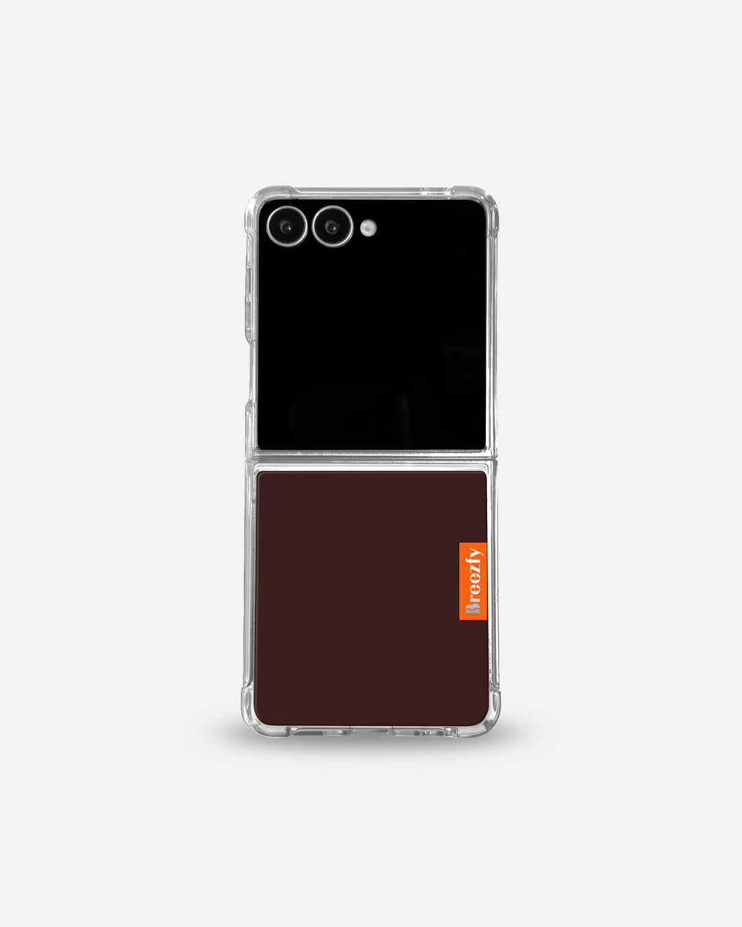 DARK MAROON Vivid Z Flip Case