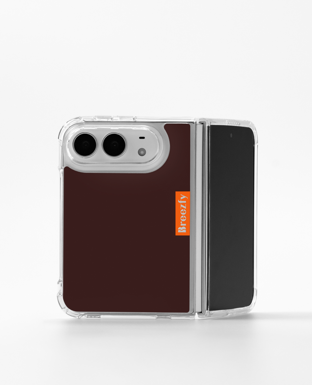 DARK MAROON Vivid iPhone Duo Case