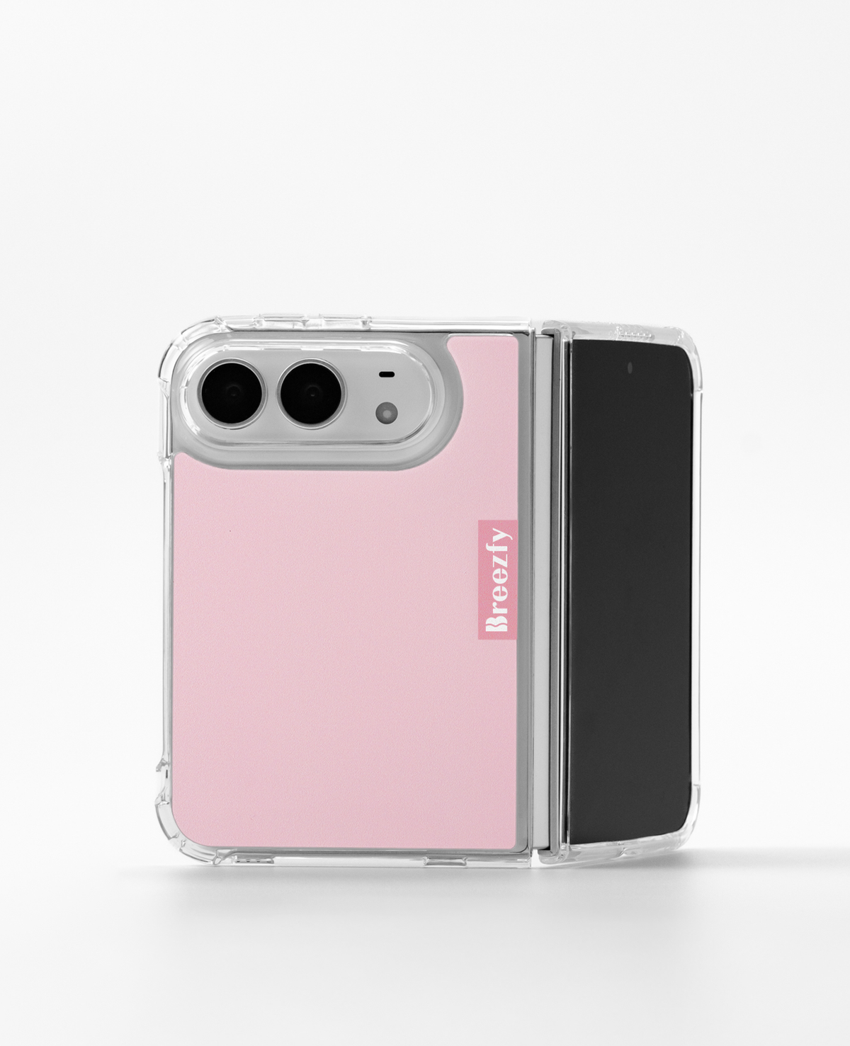DUSTY PINK Matte Texture iPhone Duo Case