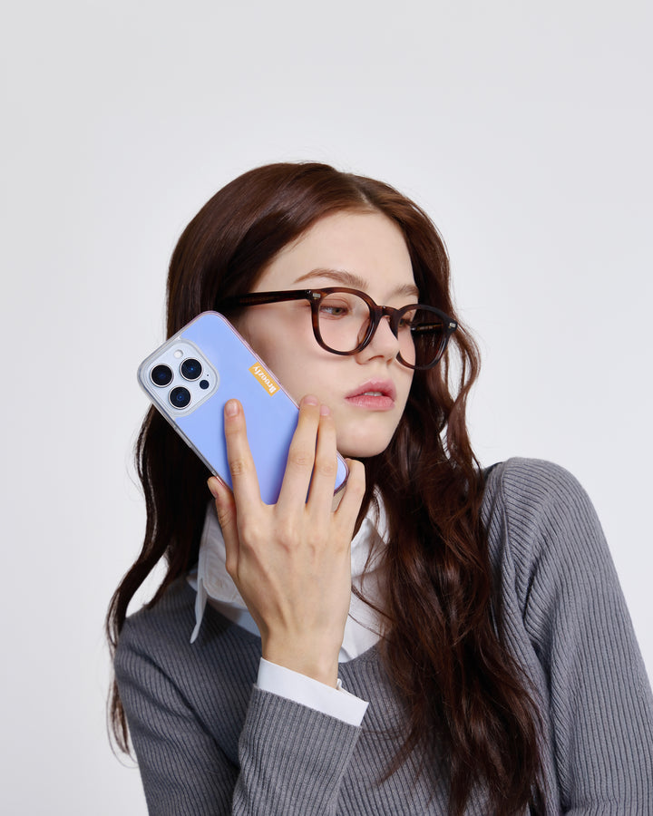 FLOATY BLUE Vivid iPhone Case