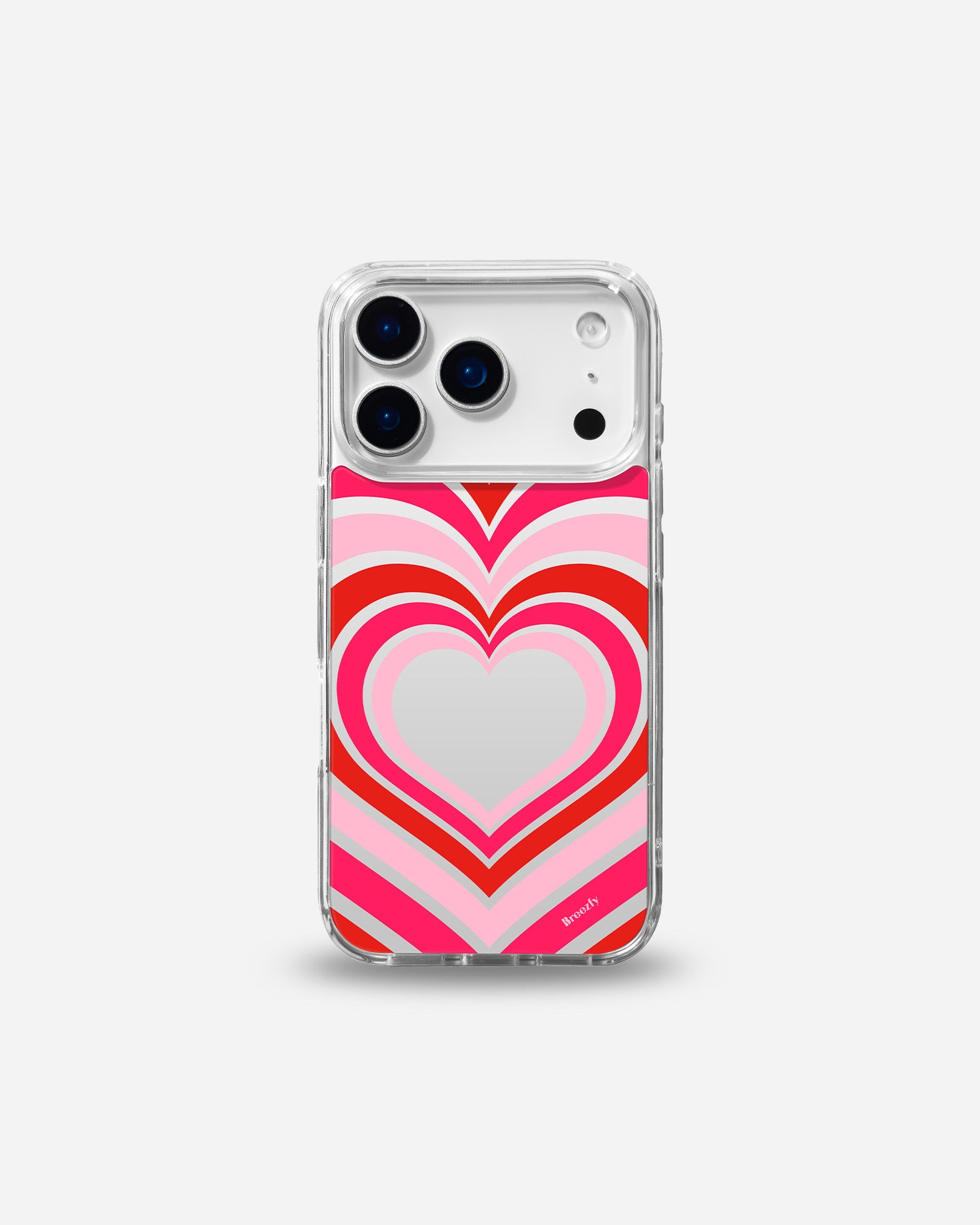 HEART POP Mirror iPhone Case – Breezfy