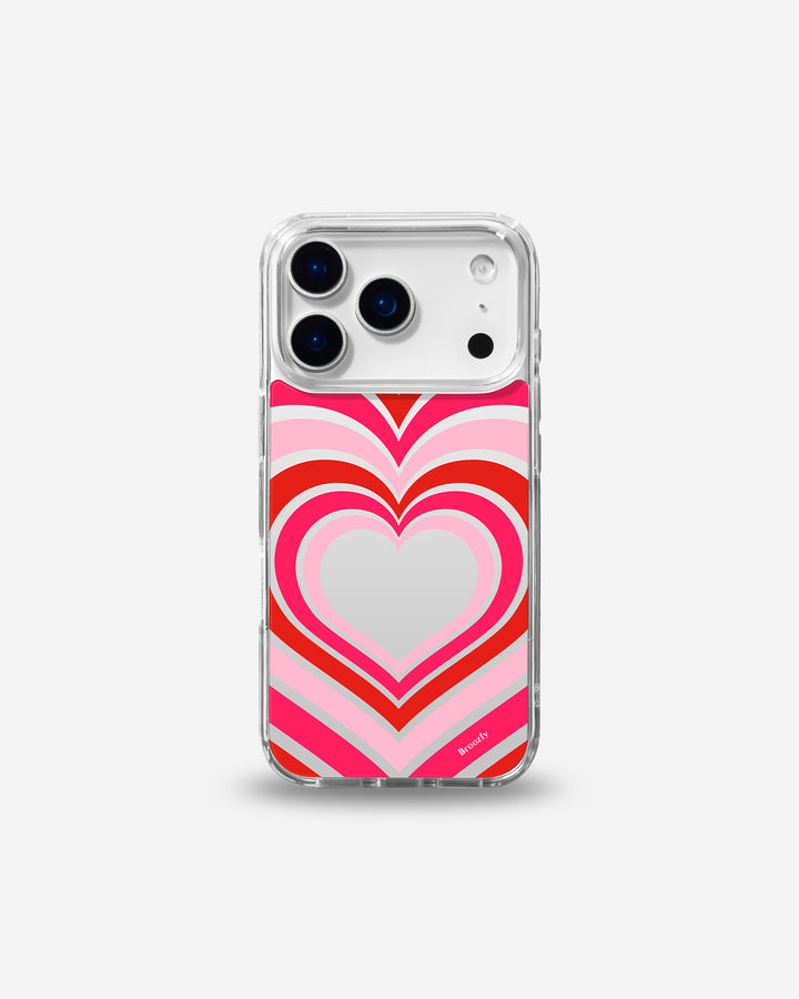 HEART POP Mirror iPhone Case