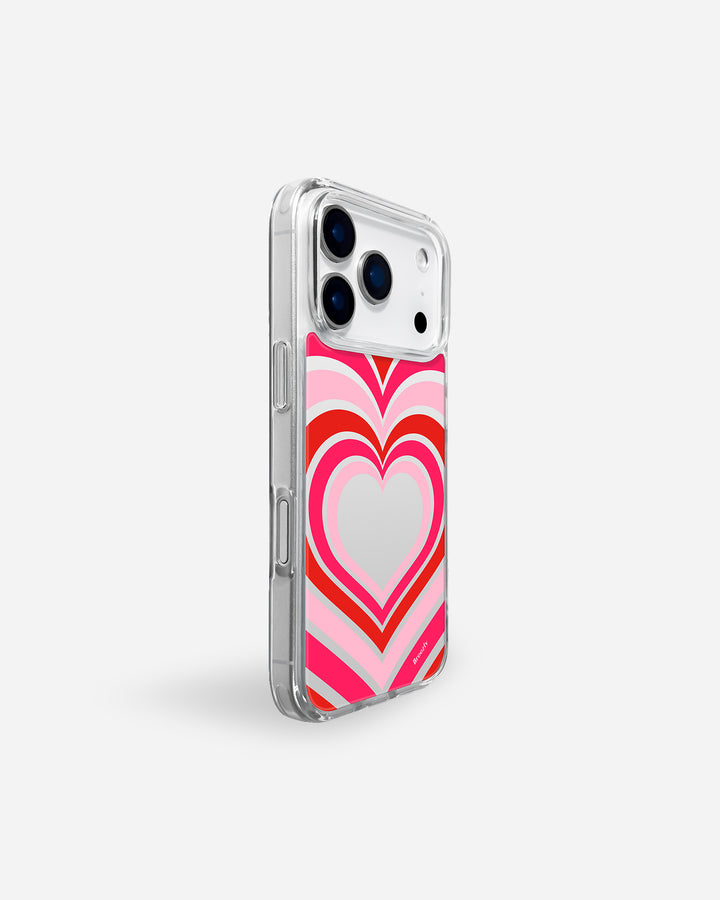 HEART POP Mirror iPhone Case