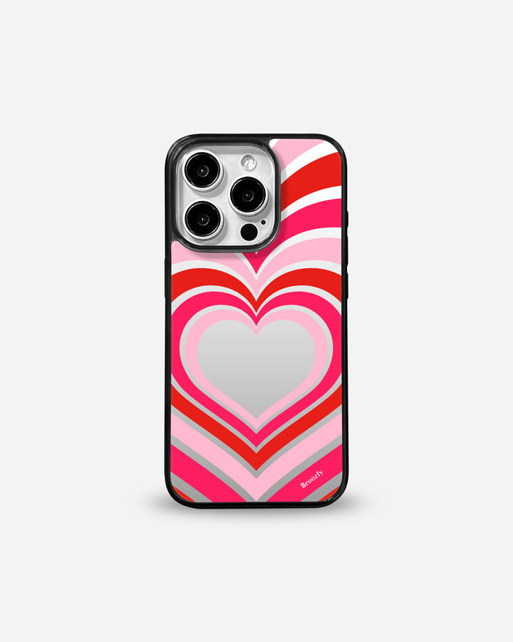 HEART POP Mirror iPhone Case