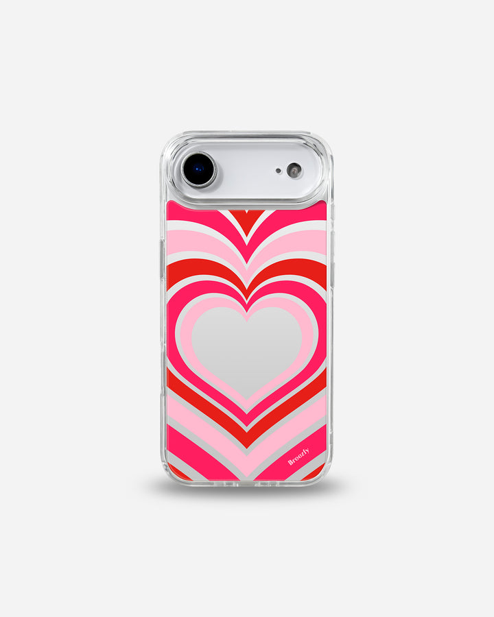HEART POP Mirror iPhone Case