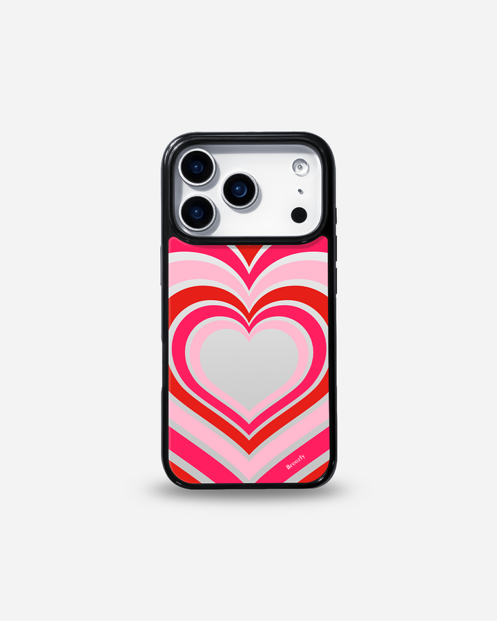 HEART POP Mirror iPhone Case