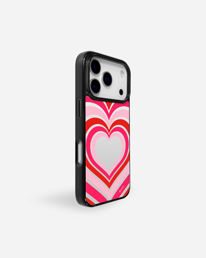HEART POP Mirror iPhone Case