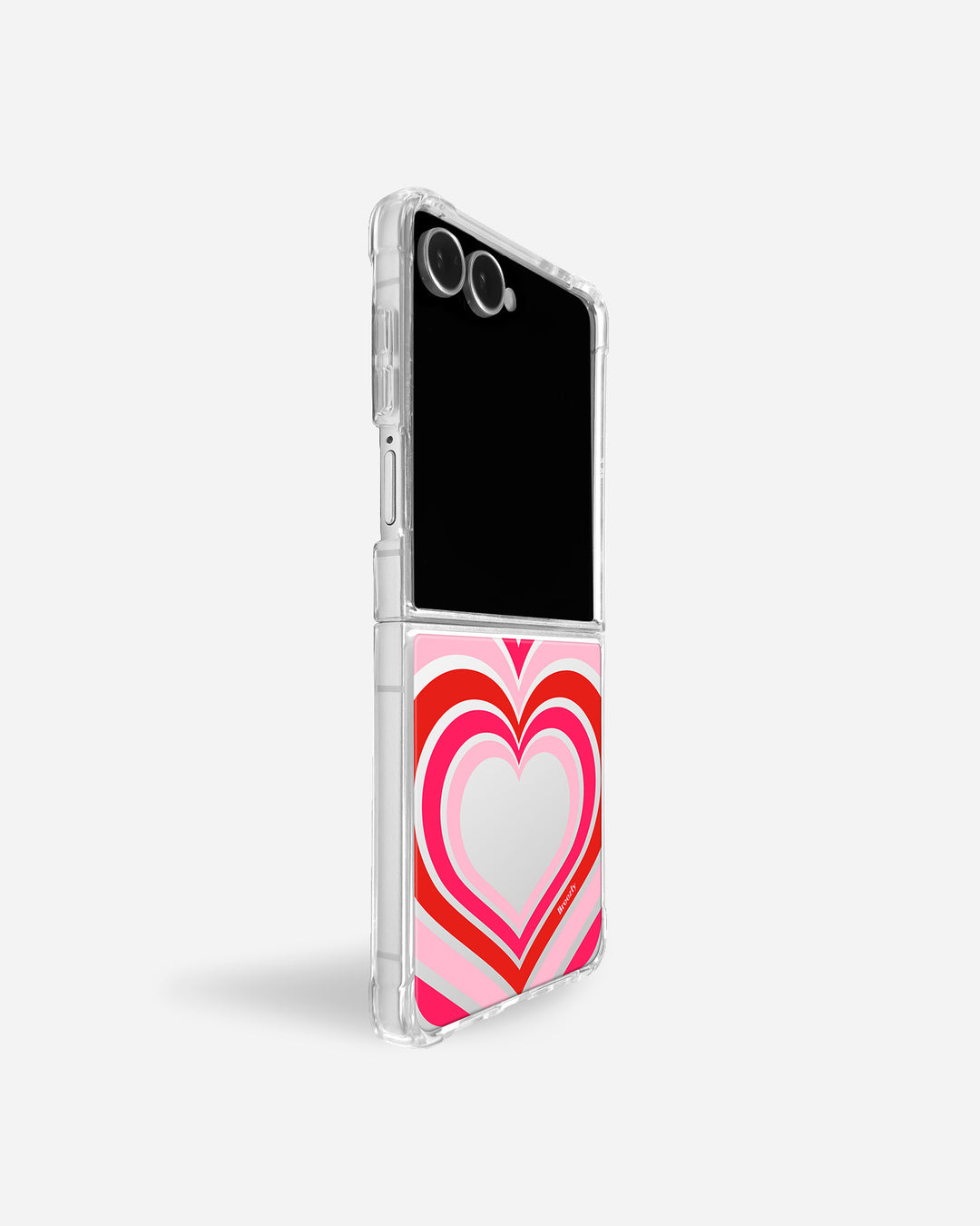 HEART POP Mirror Z Flip Case