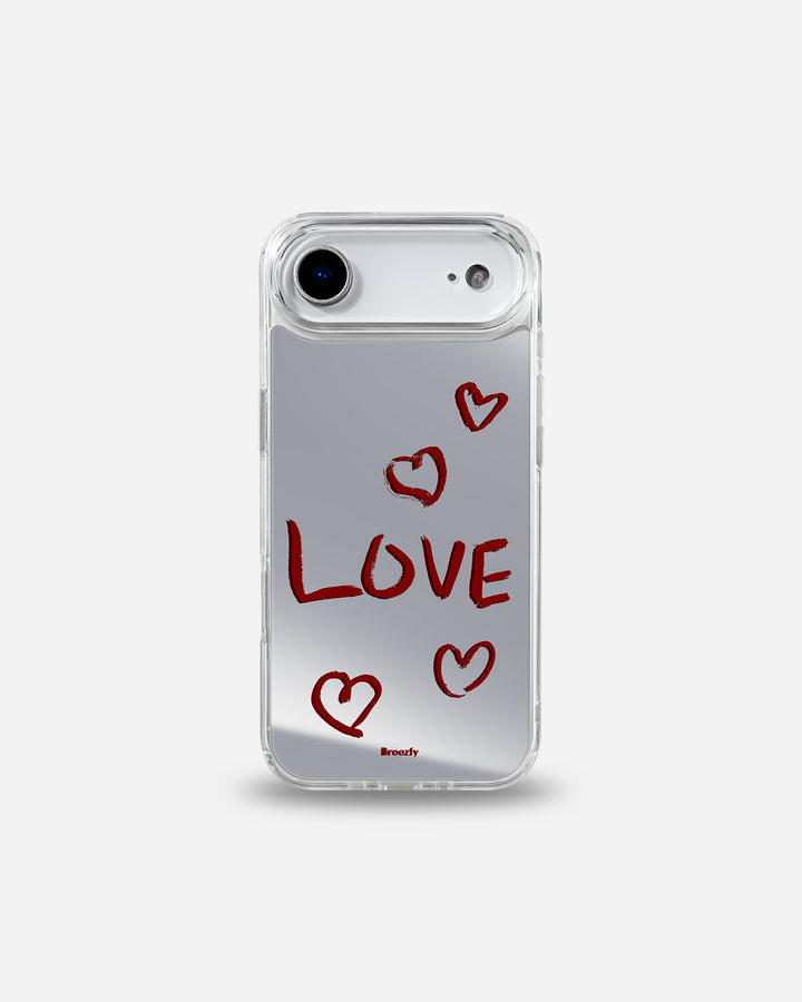 LOVE Mirror iPhone Case