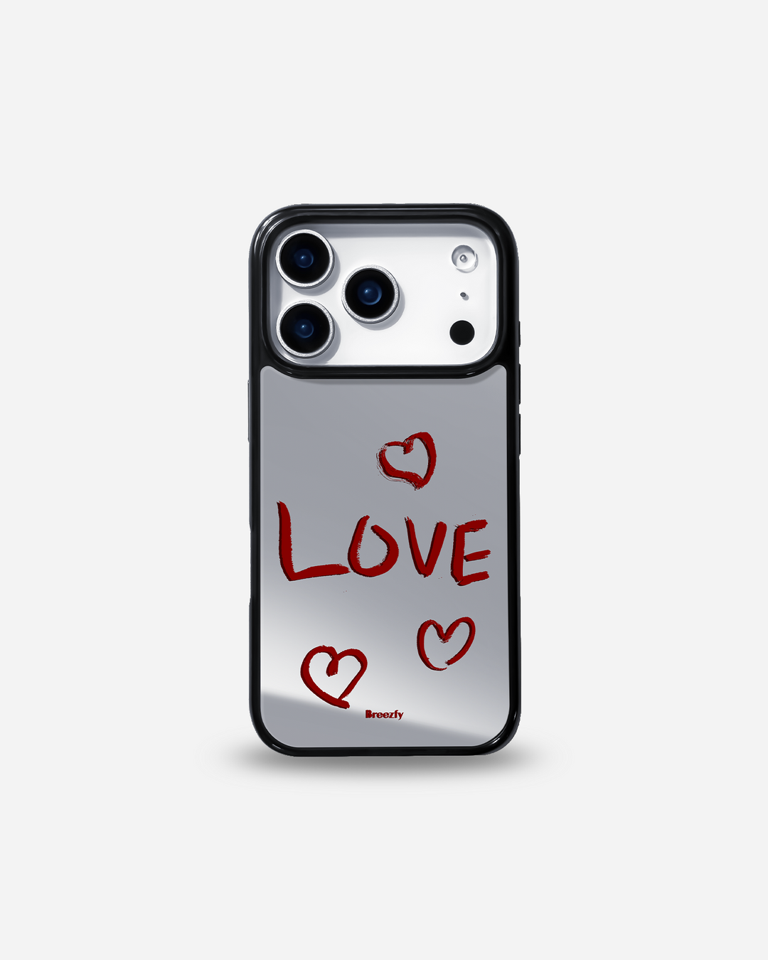 LOVE Mirror iPhone Case