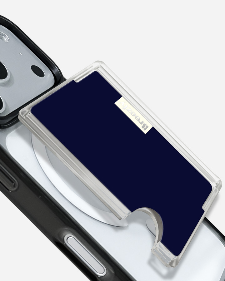 PRUSSIAN BLUE Magnetic Card Wallet