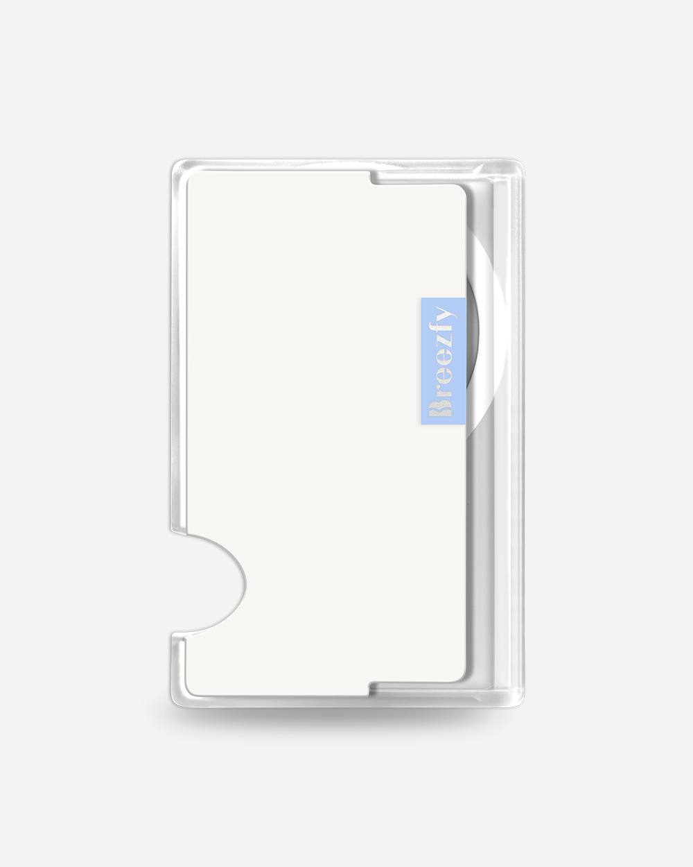 CLOUD DANCER Magnetic Card Wallet