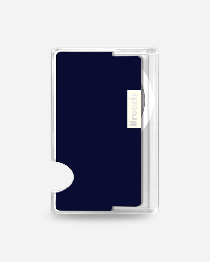 PRUSSIAN BLUE Magnetic Card Wallet
