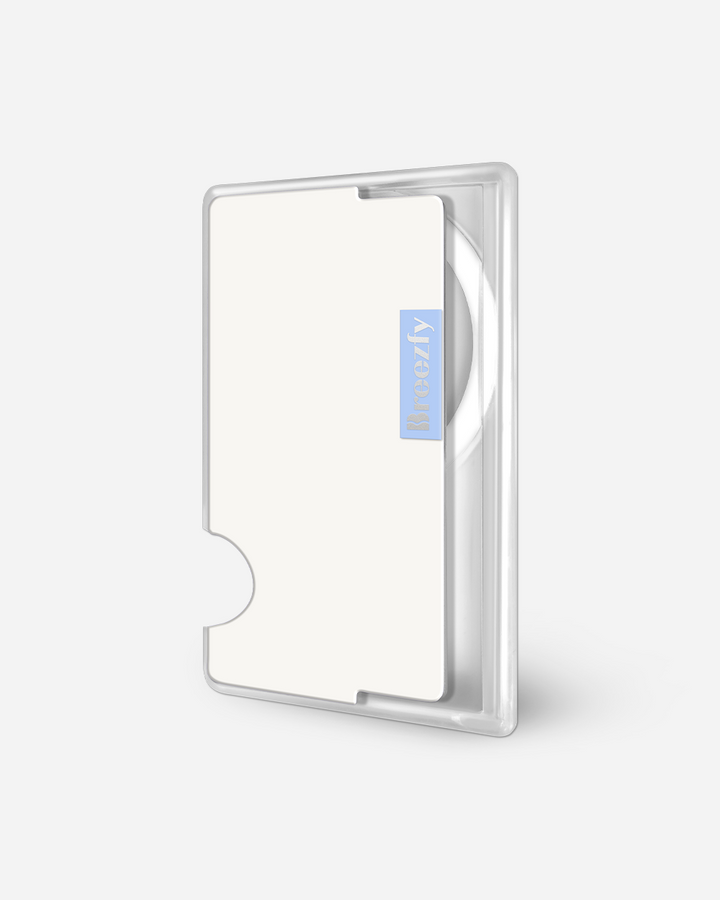 CLOUD DANCER Magnetic Card Wallet