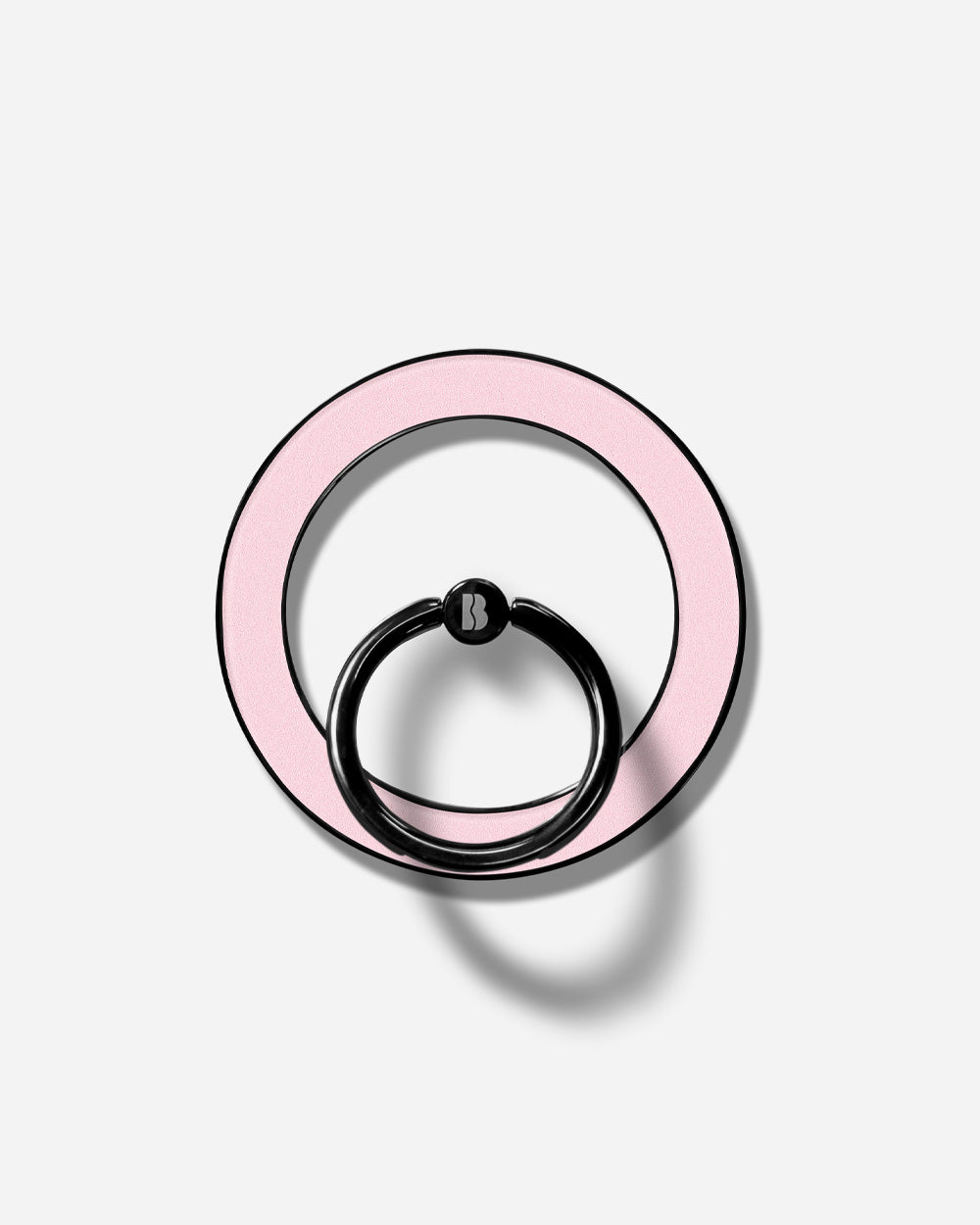 DUSTY PINK Matte Texture Magnetic Ring Grip
