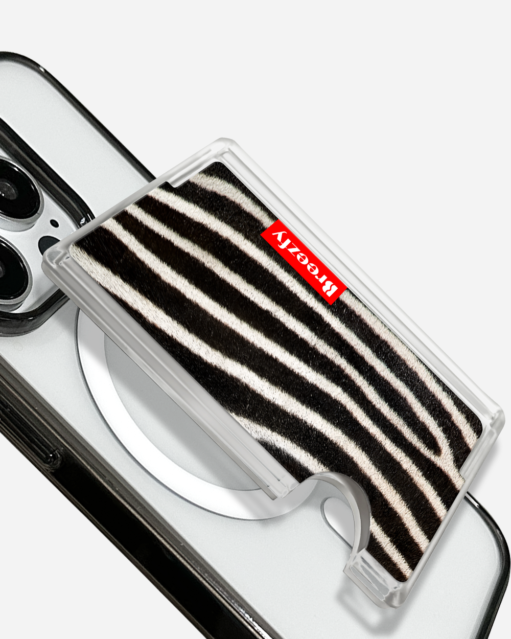 ZEBRA Magnetic Card Wallet