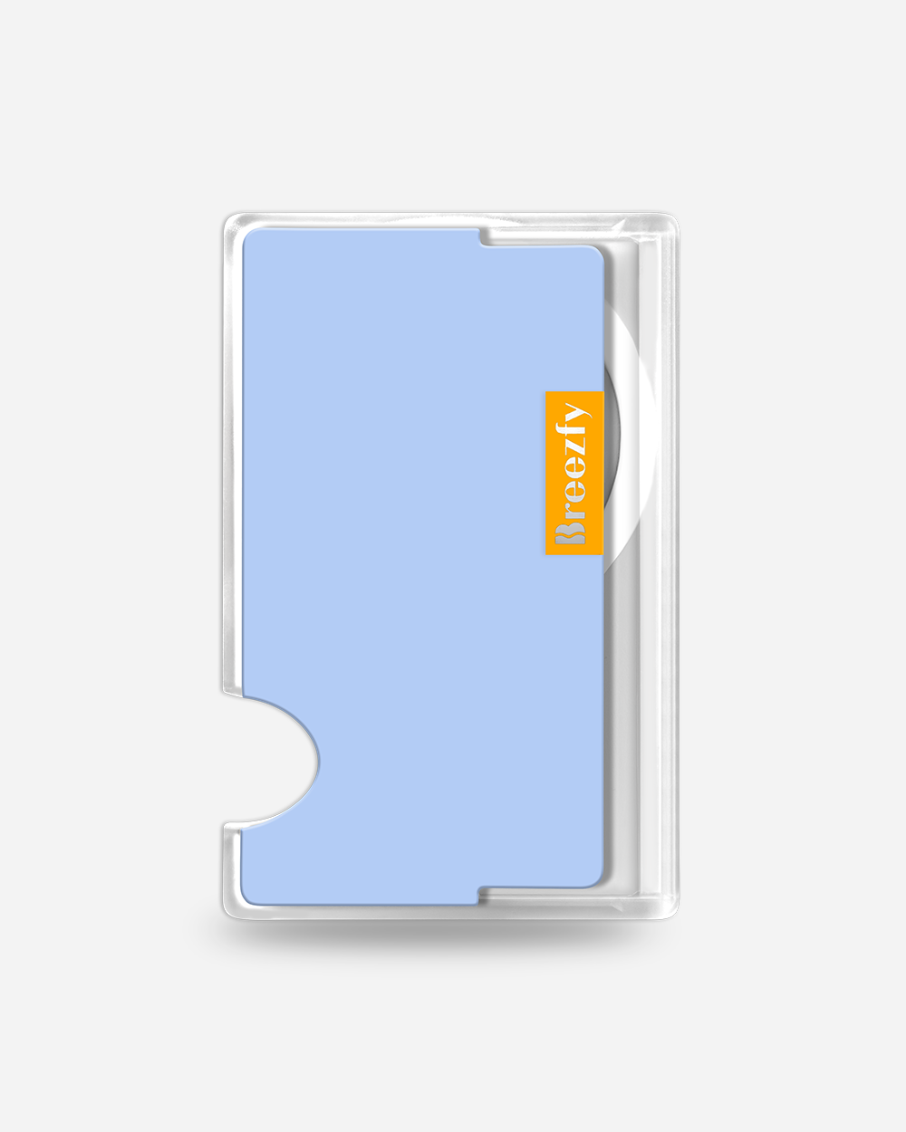 FLOATY BLUE Magnetic Card Wallet