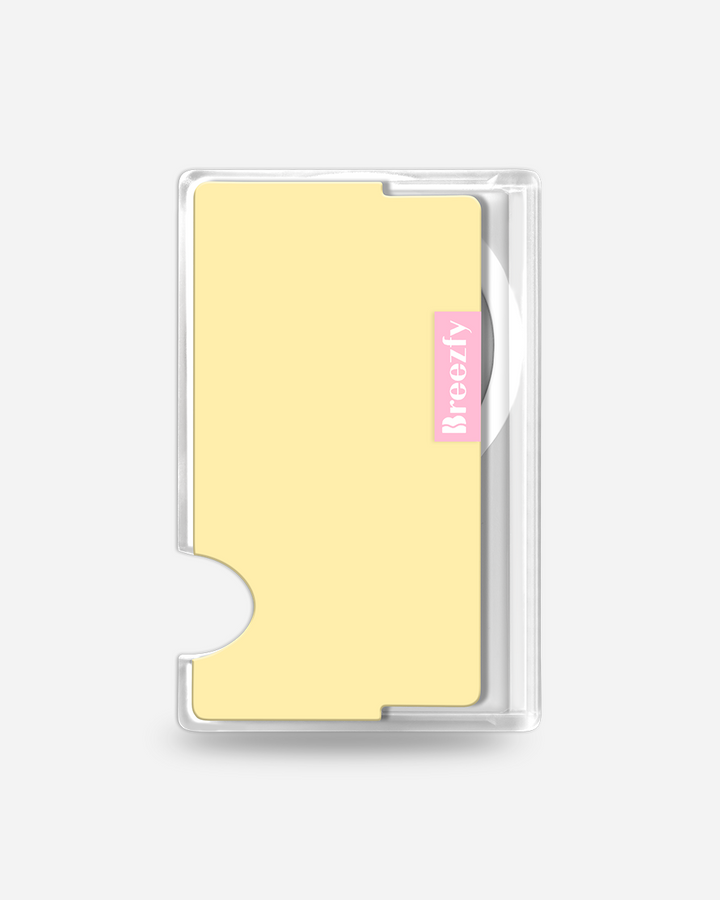 FRENCH VANILLA Magnetic Card Wallet