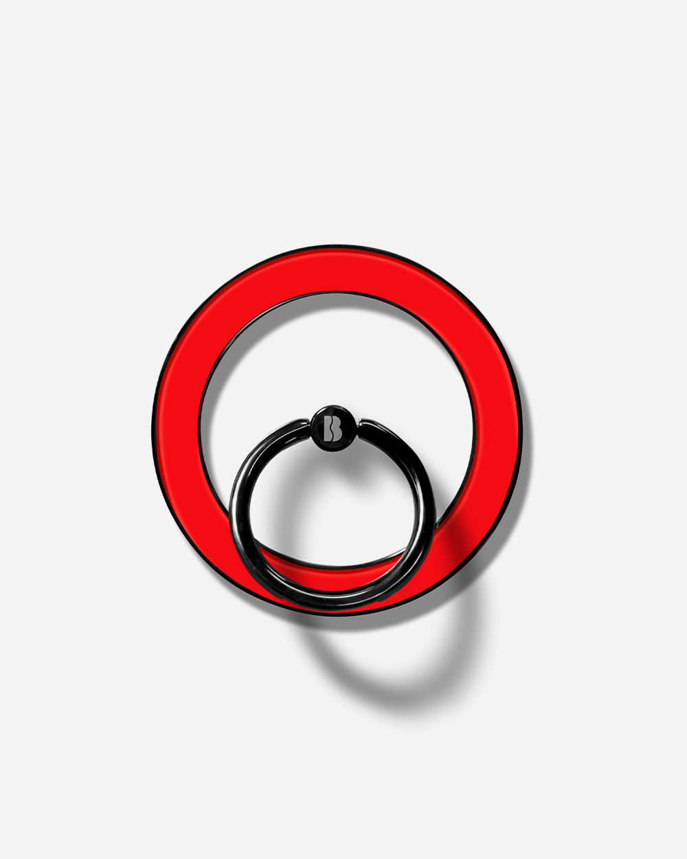 APPLE RED Magnetic Ring Grip