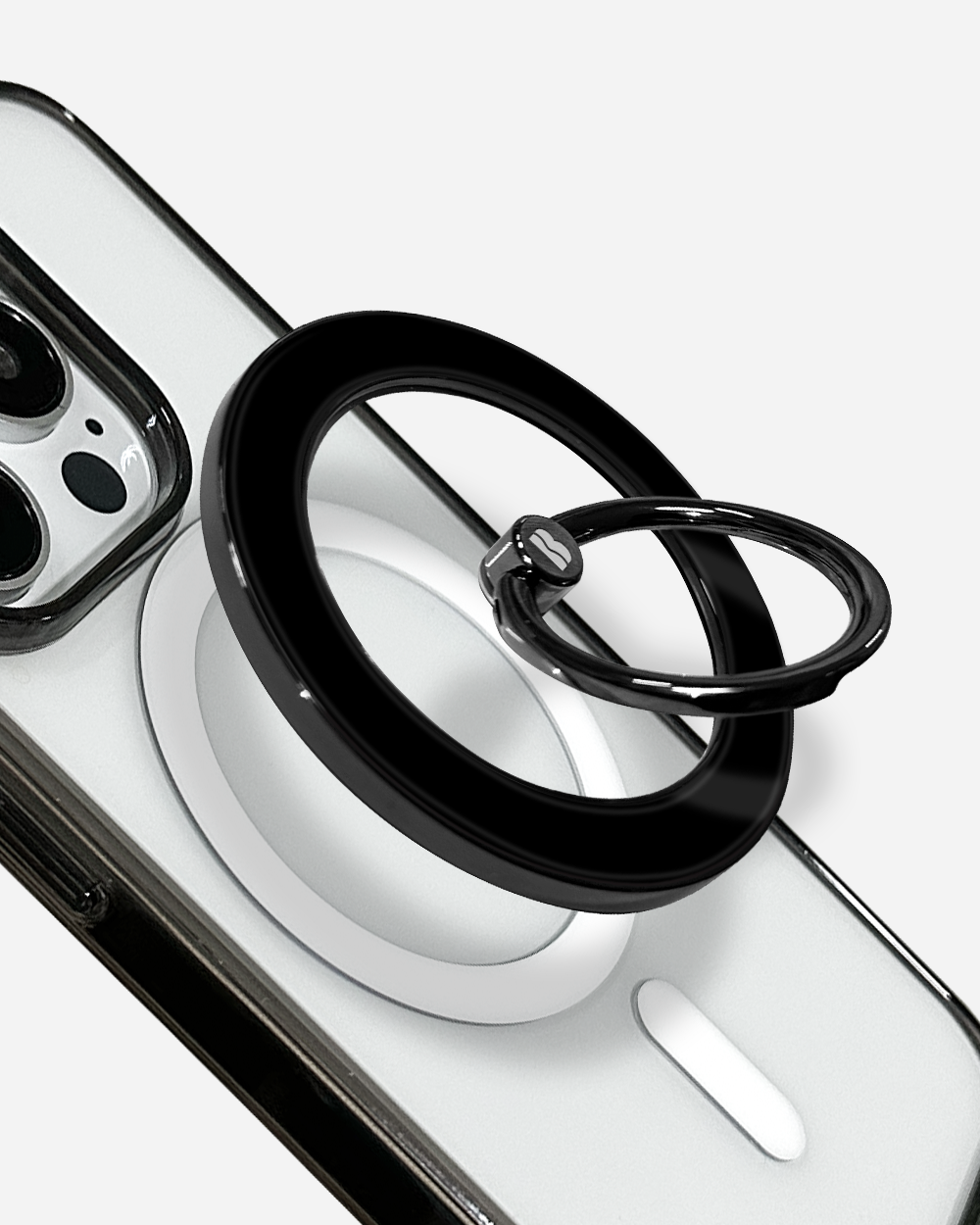 MIDNIGHT BLACK Magnetic Ring Grip