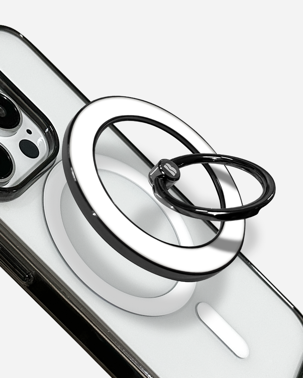 PRISTINE WHITE Magnetic Ring Grip