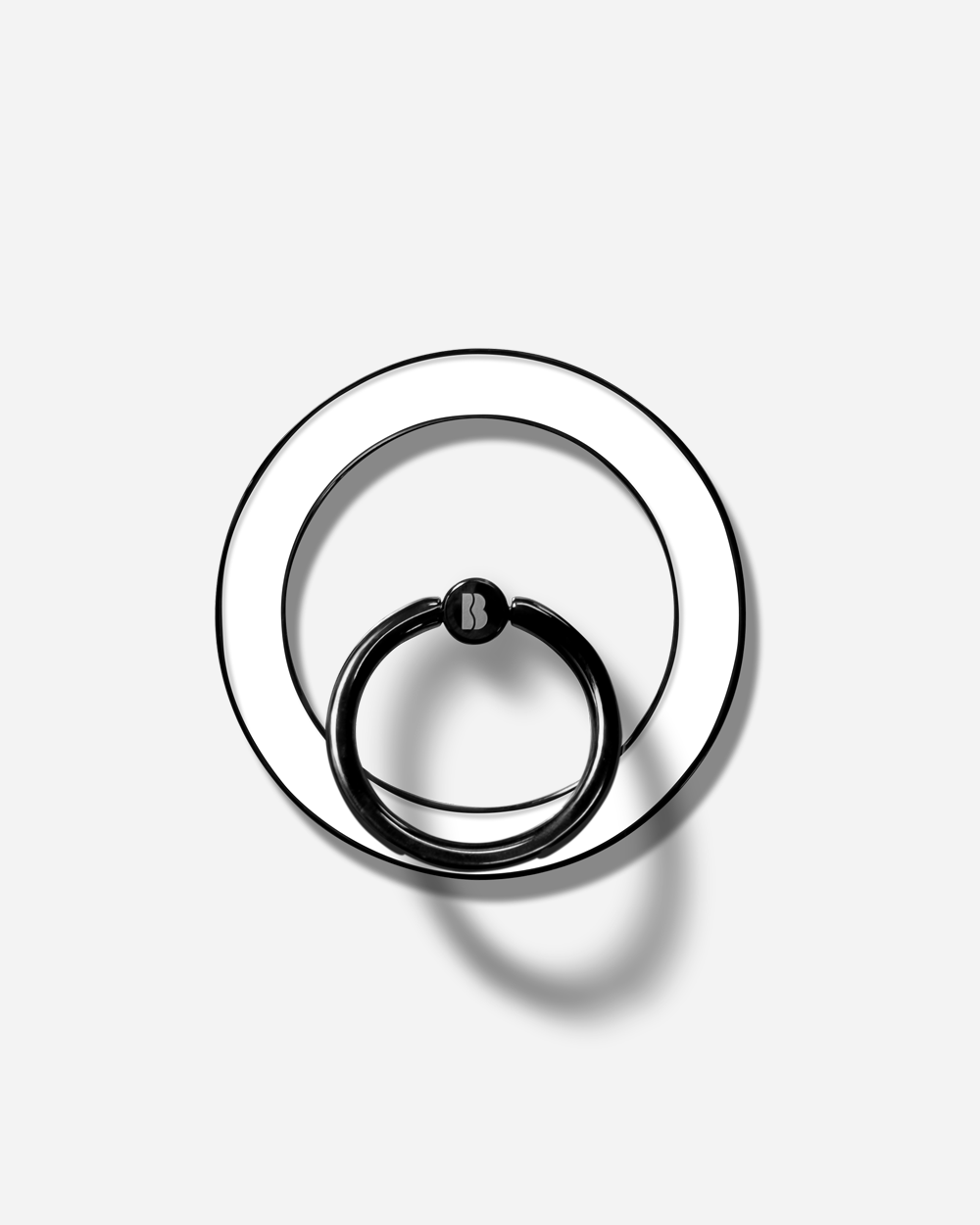 PRISTINE WHITE Magnetic Ring Grip