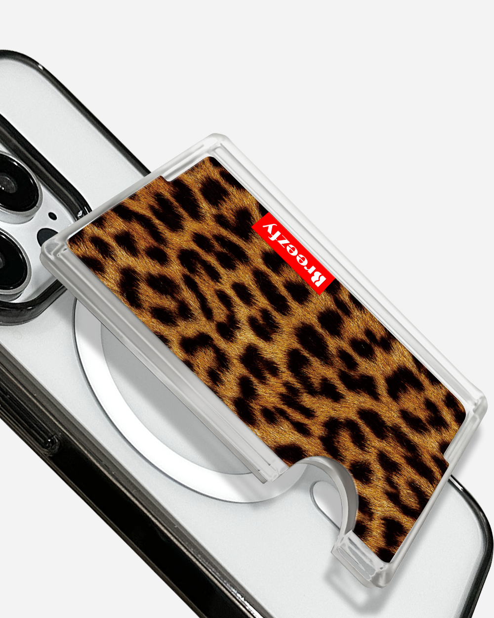 LEOPARD Magnetic Card Wallet