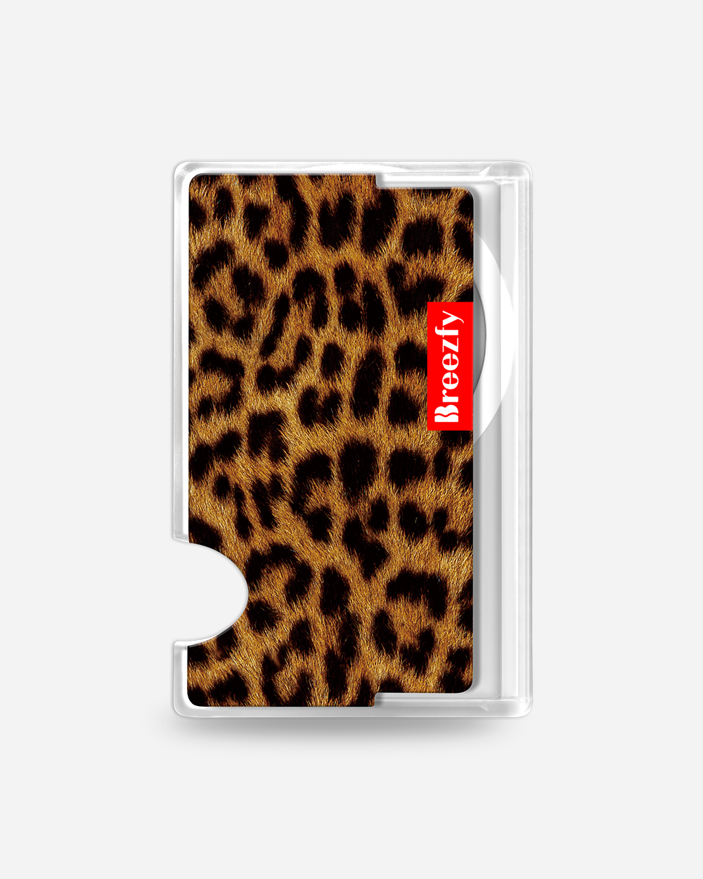 LEOPARD Magnetic Card Wallet