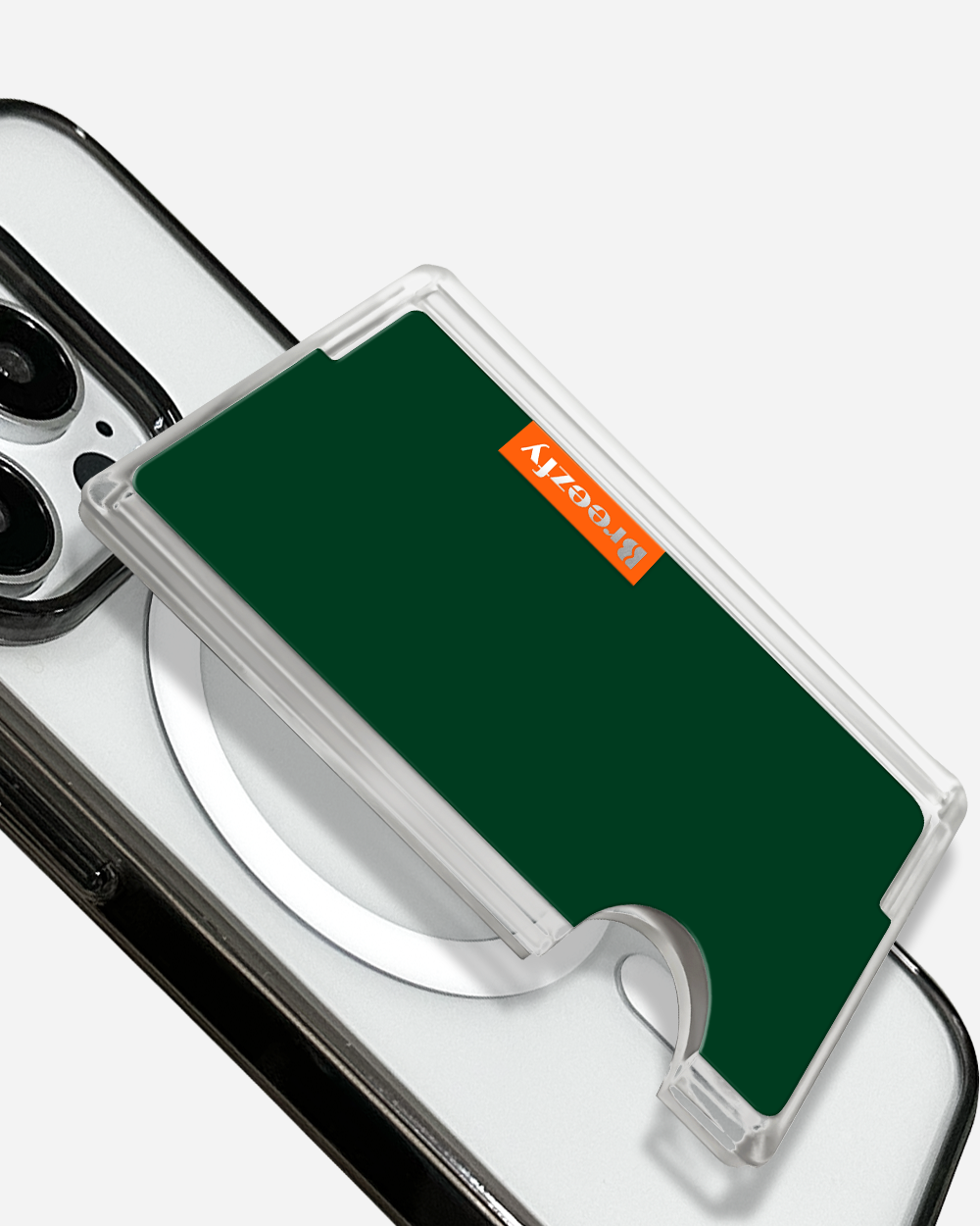 DEEP GREEN Magnetic Card Wallet