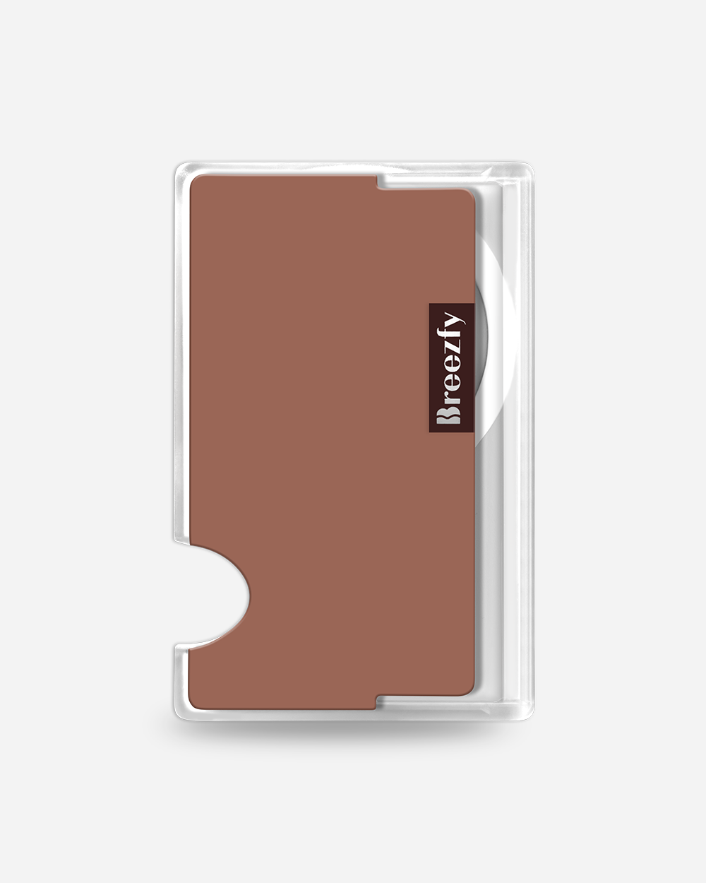 MOCHA MOUSSE Magnetic Card Wallet