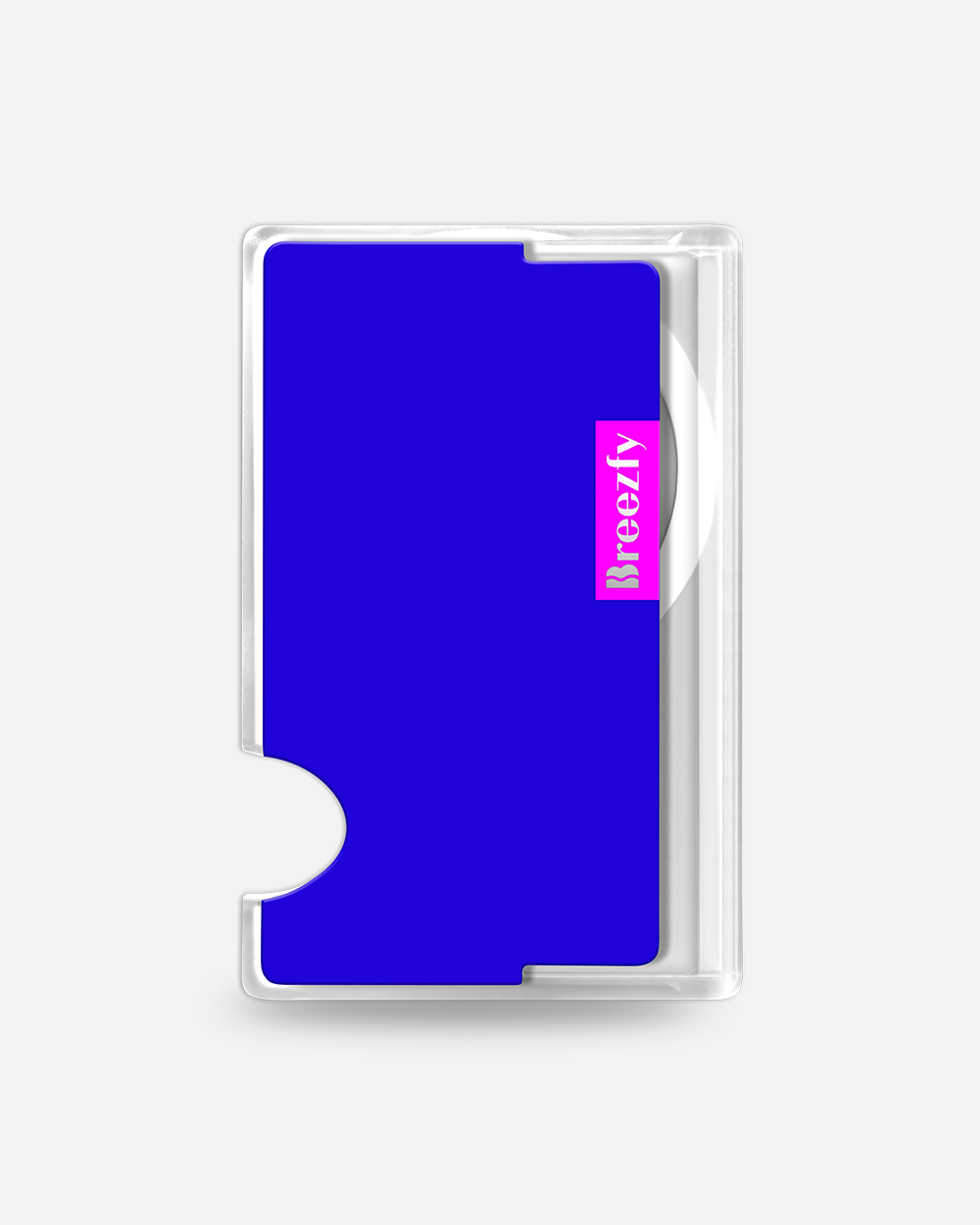 OCEAN BLUE Magnetic Card Wallet