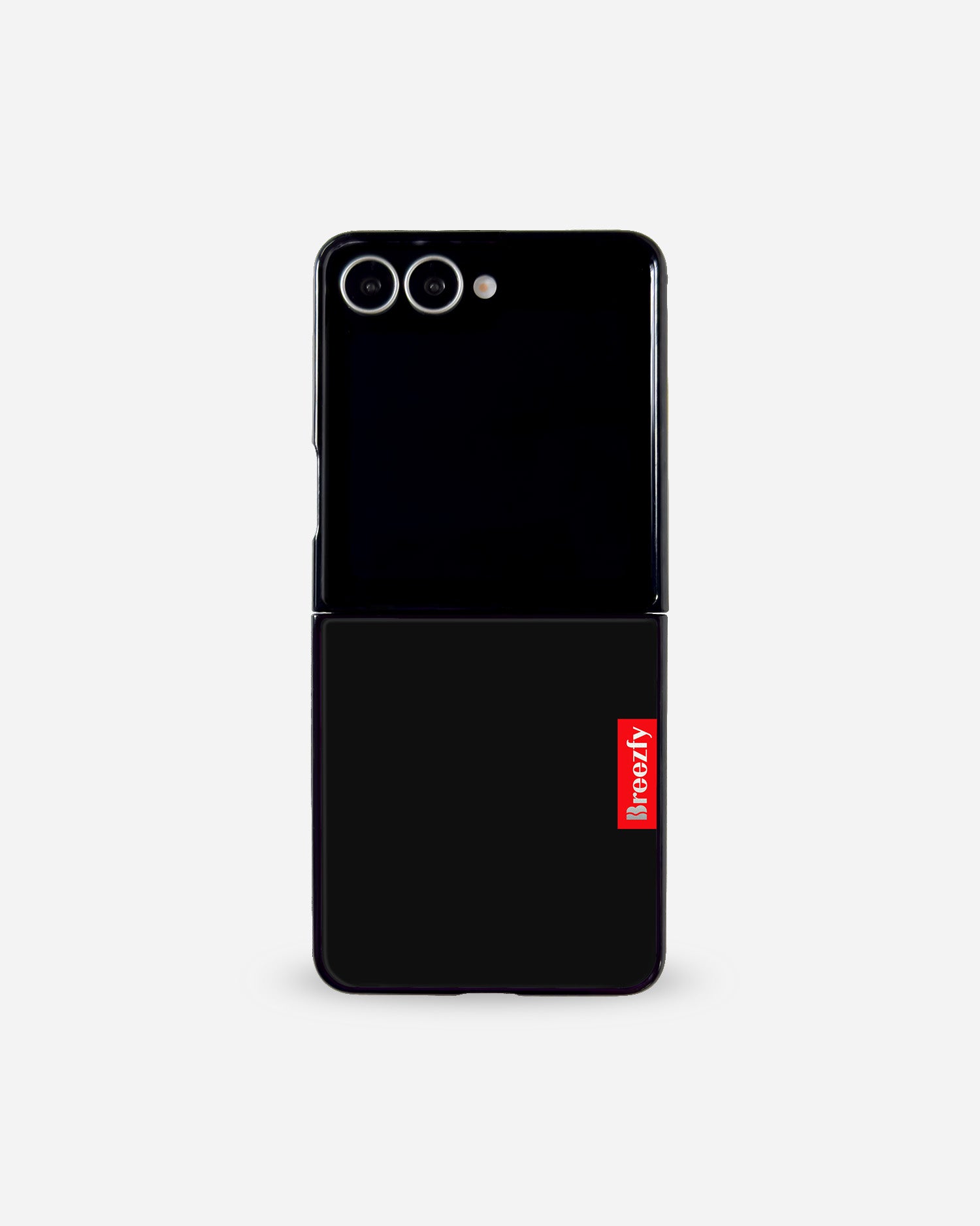 MIDNIGHT BLACK Vivid Z Flip Case