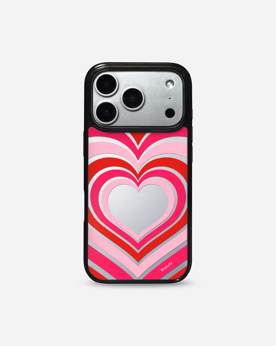 HEART POP Mirror iPhone Case Breezfy HEART POP Mirror iPhone Case Breezfy