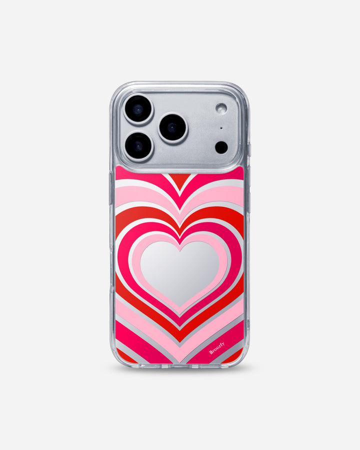 HEART POP Mirror iPhone Case