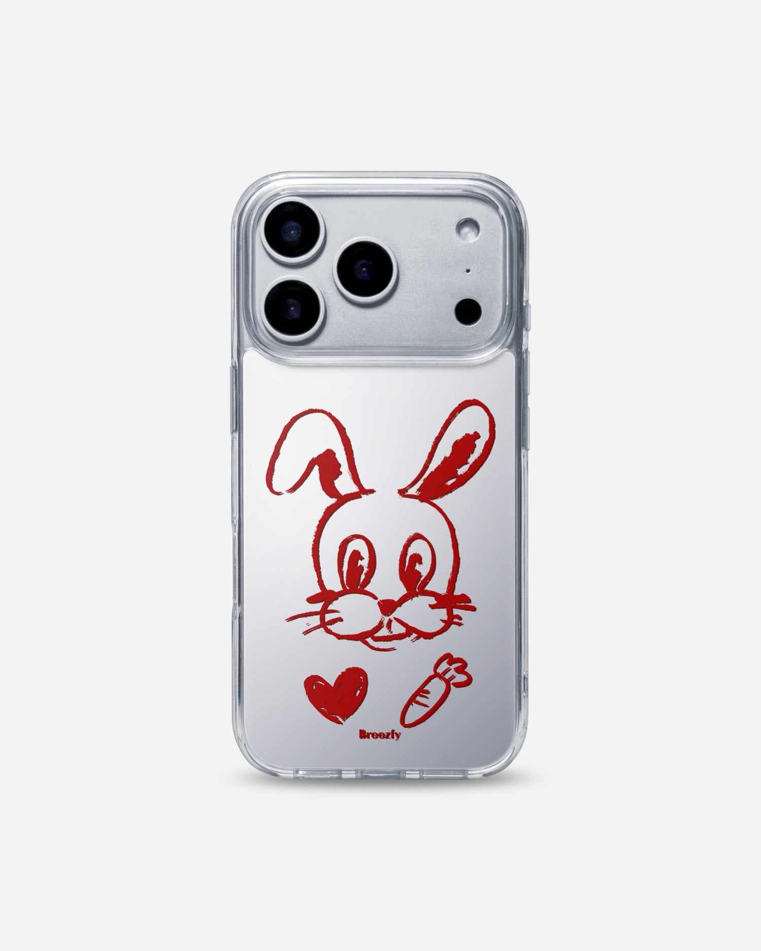 BUNNY &CARROT Mirror iPhone Case